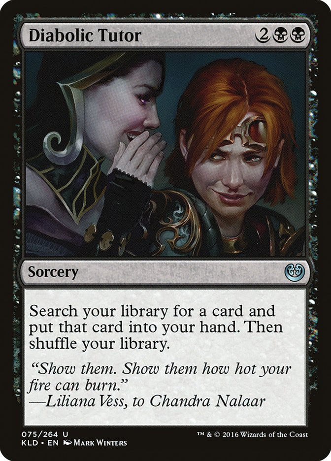 Diabolic Tutor [Kaladesh] - Destination Retro