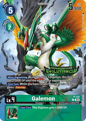 Galemon [P-132] (2024 Evolution Cup) [Promotional Cards] - Destination Retro