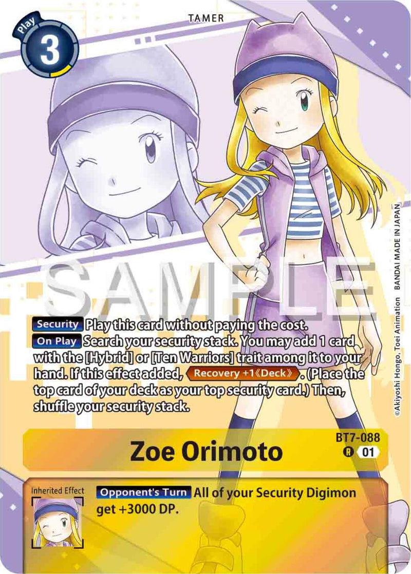 Zoe Orimoto [BT7-088] (Premium Heroines Set) [Next Adventure] - Destination Retro
