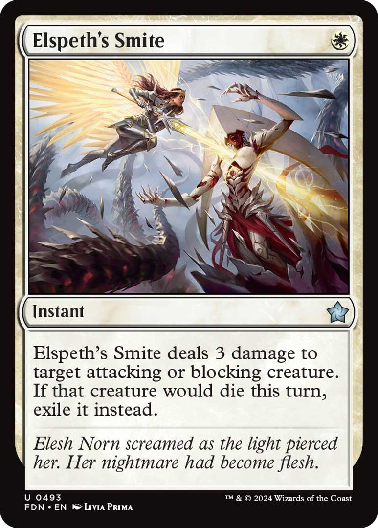 Elspeth's Smite [Foundations] - Destination Retro
