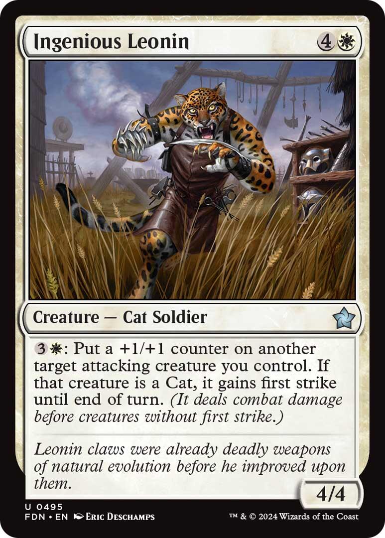 Ingenious Leonin [Foundations] - Destination Retro