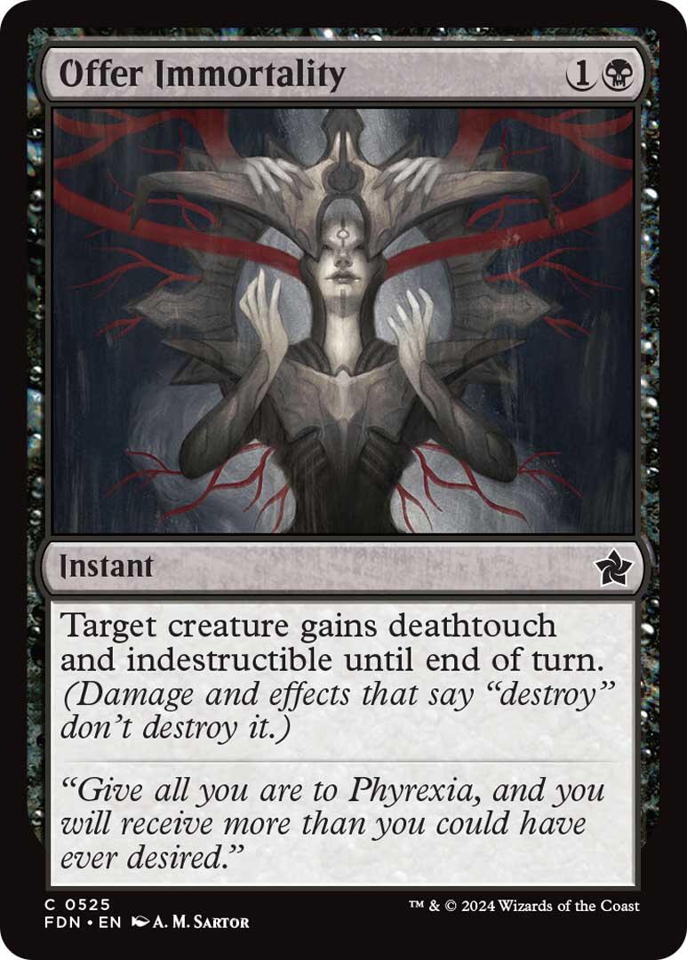 Offer Immortality [Foundations] - Destination Retro