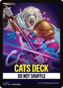 Cats Deck Theme Card [Foundations Tokens] - Destination Retro