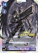 Beelzemon: Blast Mode [ST14-10] (Digimon 3-On-3 Champion) [Starter Deck: Beelzemon Advanced Deck Set] - Destination Retro