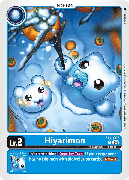 Hiyarimon [EX7-002] [Digimon LIBERATOR] - Destination Retro