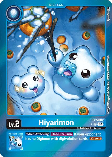 Hiyarimon [EX7-002] (Foil) [Digimon LIBERATOR] - Destination Retro