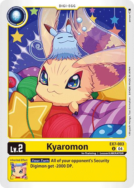 Kyaromon [EX7-003] [Digimon LIBERATOR] - Destination Retro