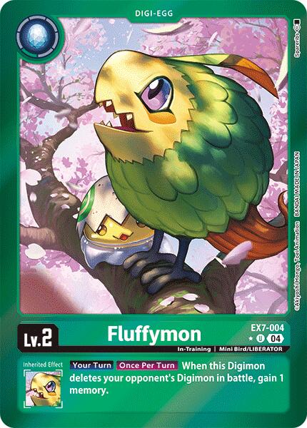 Fluffymon [EX7-004] (Foil) [Digimon LIBERATOR] - Destination Retro