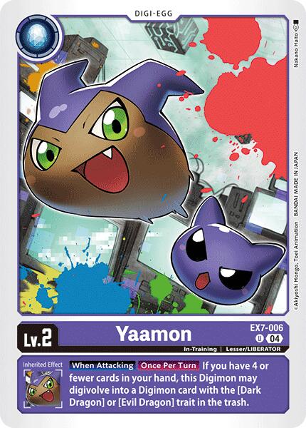 Yaamon [EX7-006] [Digimon LIBERATOR] - Destination Retro