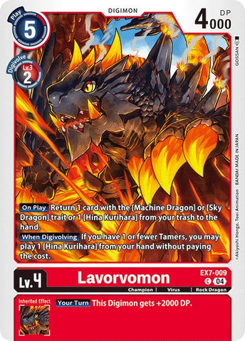 Lavorvomon [EX7-009] [Digimon LIBERATOR] - Destination Retro