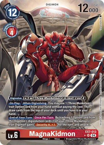 MagnaKidmon [EX7-013] (Alternate Art) [Digimon LIBERATOR] - Destination Retro