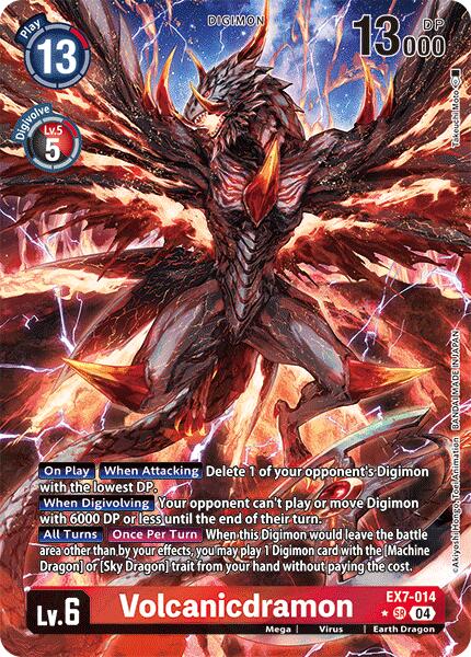 Volcanicdramon [EX7-014] (Alternate Art) [Digimon LIBERATOR] - Destination Retro