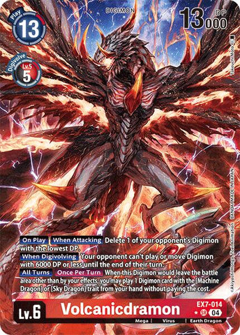 Volcanicdramon [EX7-014] (Alternate Art) [Digimon LIBERATOR] - Destination Retro