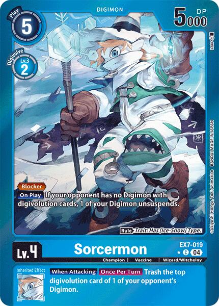 Sorcermon [EX7-019] (Foil) [Digimon LIBERATOR] - Destination Retro