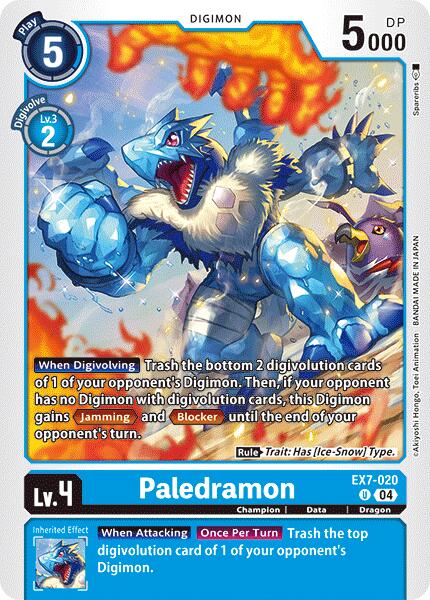 Paledramon [EX7-020] [Digimon LIBERATOR] - Destination Retro