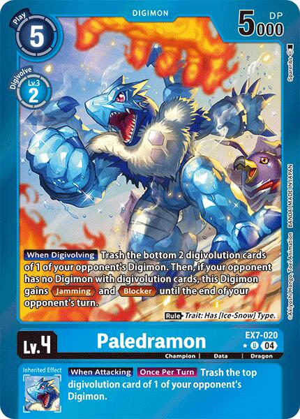 Paledramon [EX7-020] (Foil) [Digimon LIBERATOR] - Destination Retro