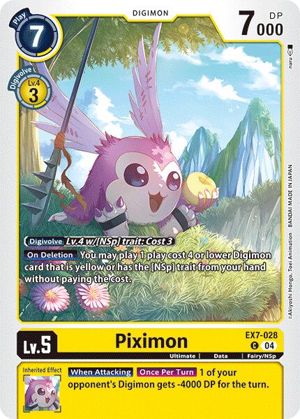 Piximon [EX7-028] [Digimon LIBERATOR] - Destination Retro