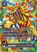 SaberLeomon ACE [EX7-029] (Alternate Art) [Digimon LIBERATOR] - Destination Retro