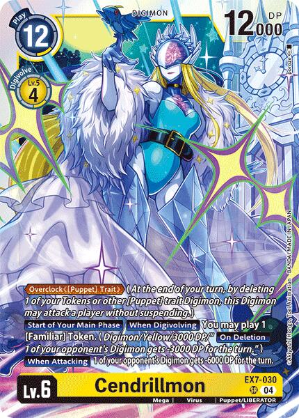 Cendrillmon [EX7-030] [Digimon LIBERATOR] - Destination Retro