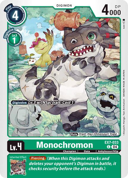 Monochromon [EX7-033] [Digimon LIBERATOR] - Destination Retro