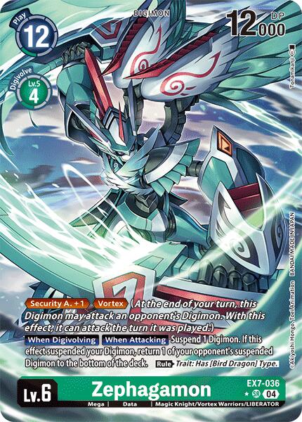 Zephagamon [EX7-036] (Alternate Art) [Digimon LIBERATOR] - Destination Retro