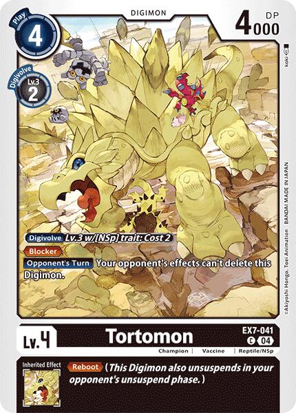 Tortomon [EX7-041] [Digimon LIBERATOR] - Destination Retro