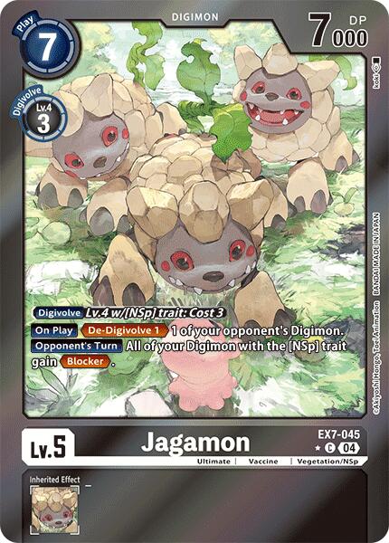 Jagamon [EX7-045] (Foil) [Digimon LIBERATOR] - Destination Retro