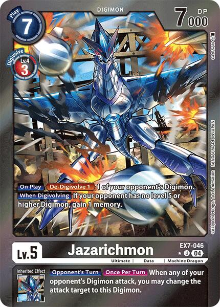Jazarichmon [EX7-046] (Foil) [Digimon LIBERATOR] - Destination Retro