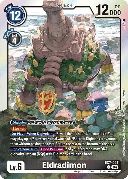 Eldradimon [EX7-047] [Digimon LIBERATOR] - Destination Retro