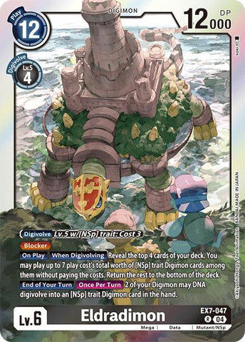 Eldradimon [EX7-047] [Digimon LIBERATOR] - Destination Retro