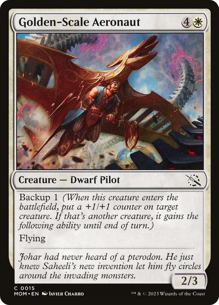 Golden-Scale Aeronaut [March of the Machine] - Destination Retro