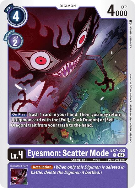 Eyesmon: Scatter Mode [EX7-053] [Digimon LIBERATOR] - Destination Retro