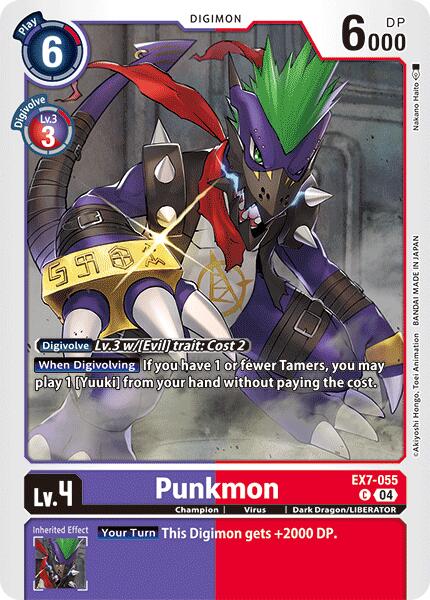 Punkmon [EX7-055] [Digimon LIBERATOR] - Destination Retro