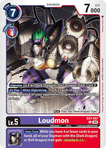 Loudmon [EX7-057] [Digimon LIBERATOR] - Destination Retro