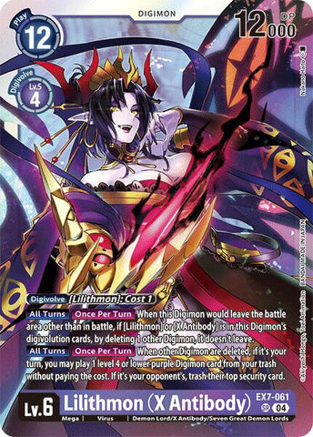Lilithmon [EX7-061] (X Antibody) [Digimon LIBERATOR] - Destination Retro