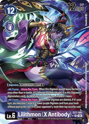Lilithmon [EX7-061] (X Antibody) (Alternate Art) [Digimon LIBERATOR] - Destination Retro