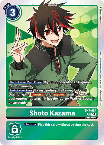 Shoto Kazama [EX7-064] [Digimon LIBERATOR] - Destination Retro