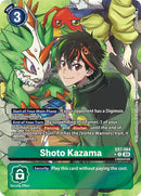 Shoto Kazama [EX7-064] (Alternate Art) [Digimon LIBERATOR] - Destination Retro