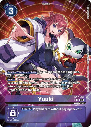 Yuuki [EX7-065] (Alternate Art) [Digimon LIBERATOR] - Destination Retro