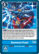 Summon Frost [EX7-067] [Digimon LIBERATOR] - Destination Retro