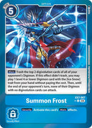 Summon Frost [EX7-067] (Foil) [Digimon LIBERATOR] - Destination Retro