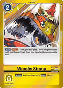 Wonder Stomp [EX7-068] (Foil) [Digimon LIBERATOR] - Destination Retro