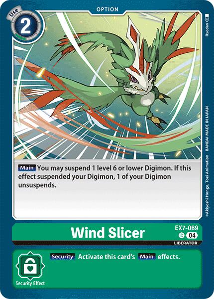 Wind Slicer [EX7-069] [Digimon LIBERATOR] - Destination Retro