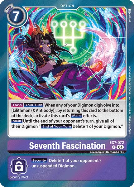 Seventh Fascination [EX7-072] [Digimon LIBERATOR] - Destination Retro