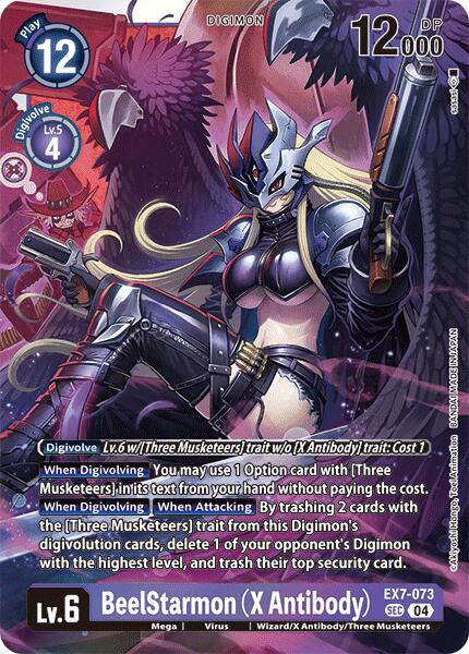 BeelStarmon [EX7-073] (X Antibody) [Digimon LIBERATOR] - Destination Retro
