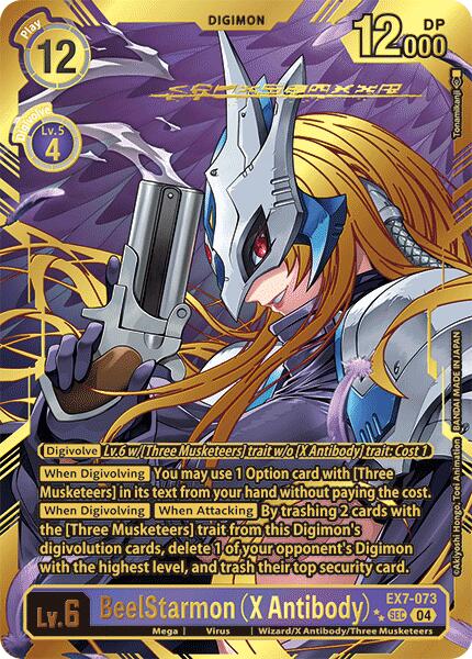 BeelStarmon [EX7-073] (X Antibody) (Textured) [Digimon LIBERATOR] - Destination Retro