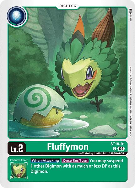 Fluffymon [ST18-01] [Starter Deck: Guardian Vortex] - Destination Retro