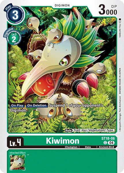 Kiwimon [ST18-06] [Starter Deck: Guardian Vortex] - Destination Retro