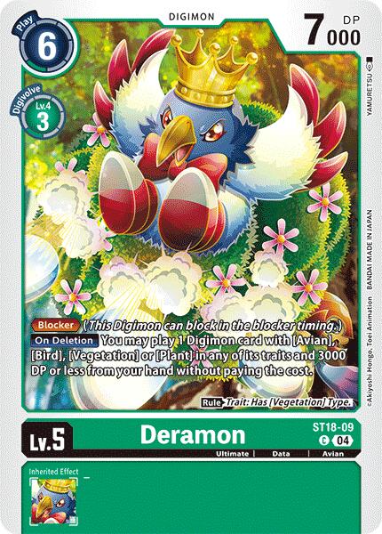 Deramon [ST18-09] [Starter Deck: Guardian Vortex] - Destination Retro
