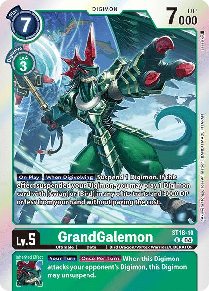 GrandGalemon [ST18-10] [Starter Deck: Guardian Vortex] - Destination Retro